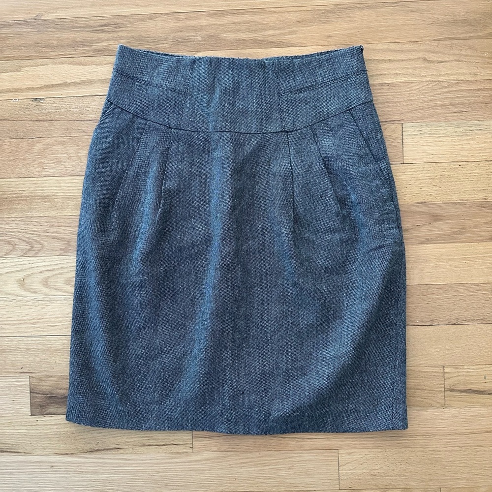 Twenty One Elegant Gray Women's Pencil Skirt